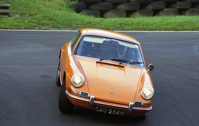 Negotiating the hairpin at Cadwell