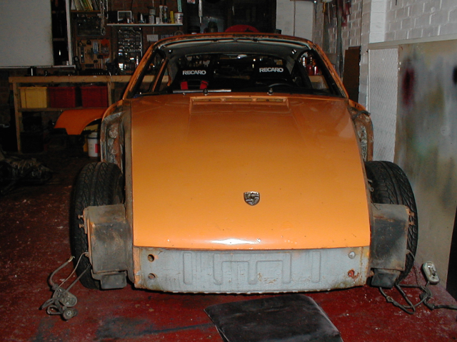 Front wings off