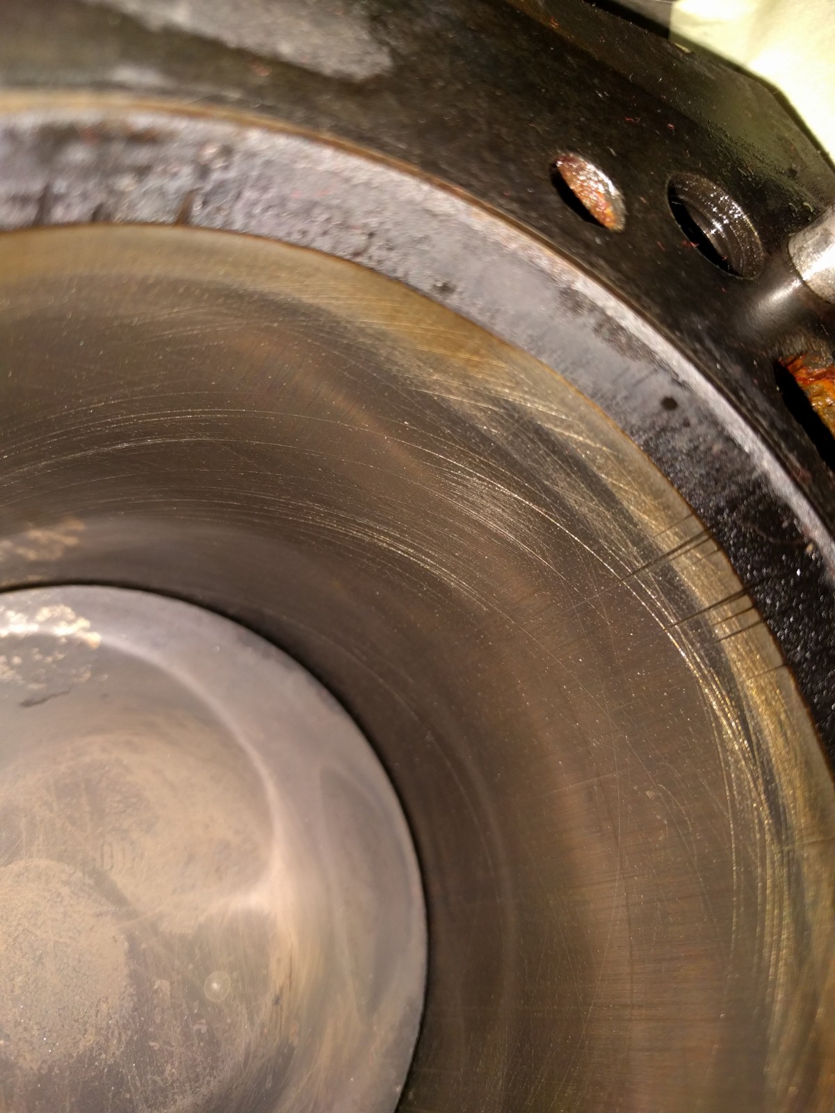 Cylinder bore has no deep scratches and some cross-hatching left.
